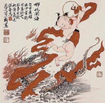 Traditionelle chinesische Kunst Werke - Zhou Yixin 13 Chinesische Kunst